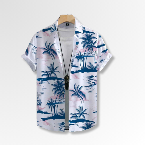 chemise été homme motifs